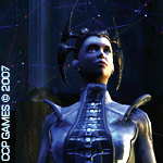 Small icon accompanying humanoid agents in social game environments story